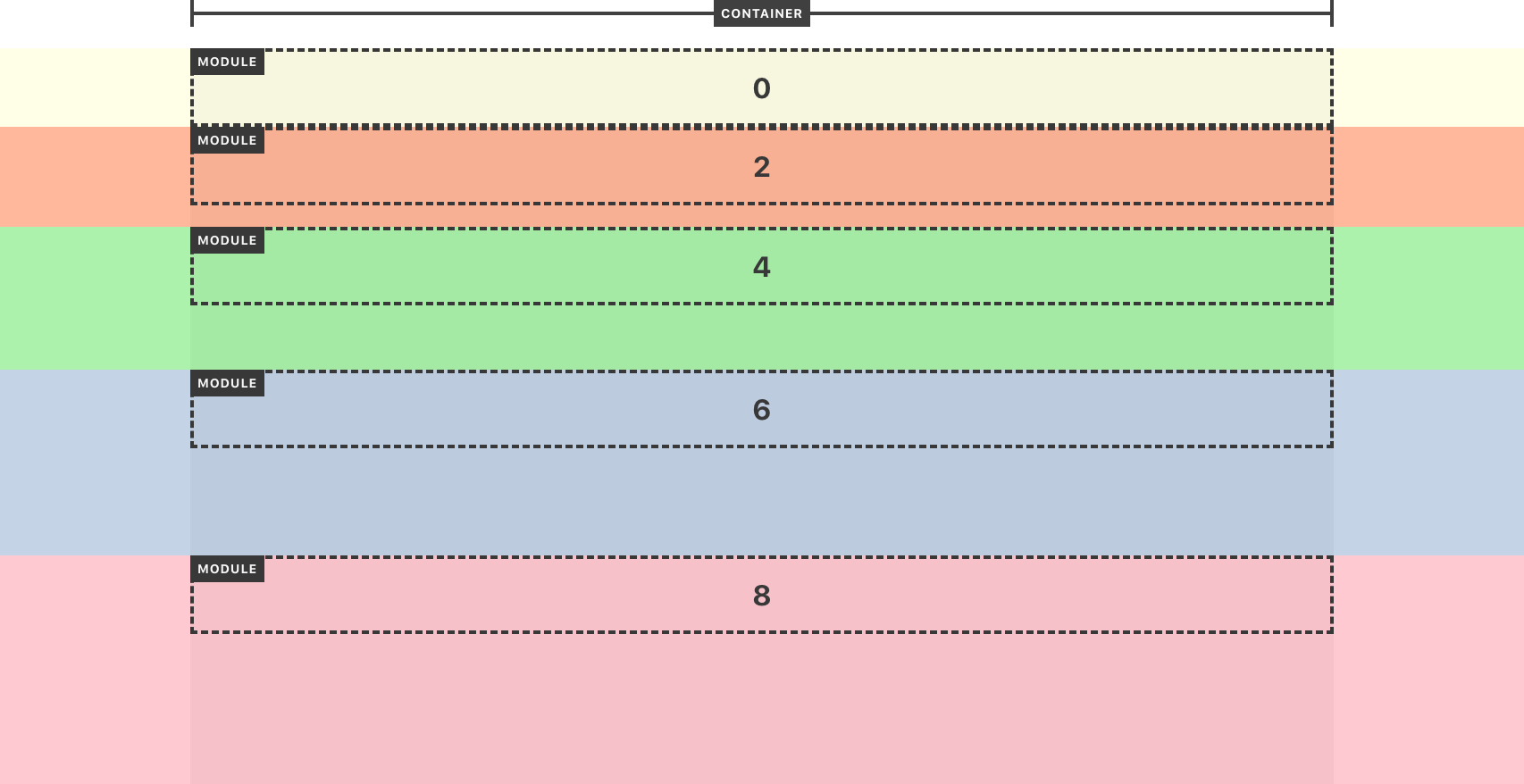 Module Inner Bottom Spacing Options